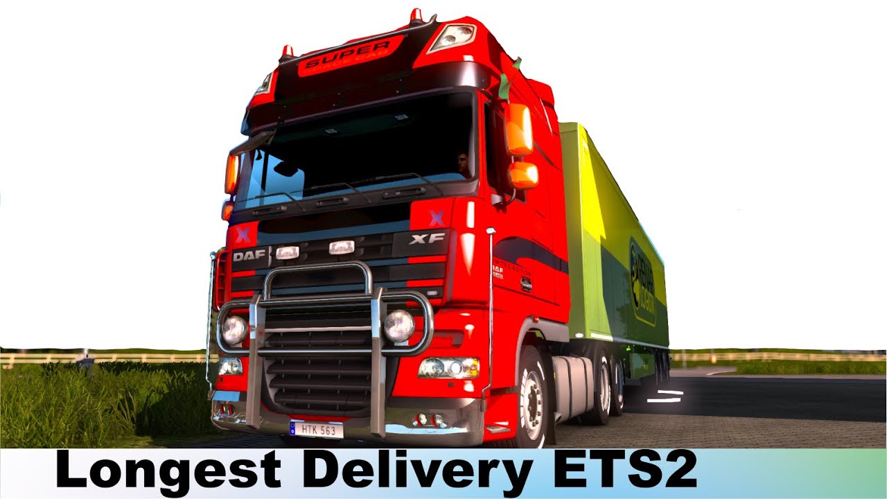 LONGEST DELIVERY Euro Truck Simulator 2 (No Commentary)