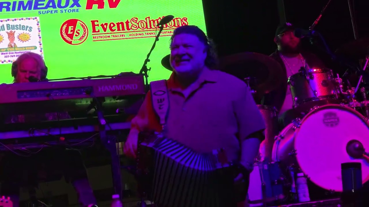 Wayne toups & zyde cajuns Le Festival de mardi Gras cajun field Lafayette Louisiana 2026