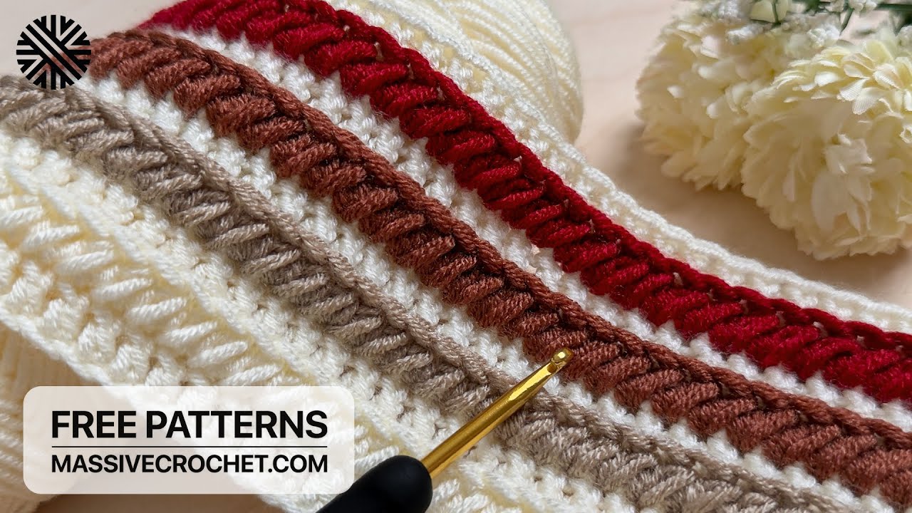 VERY EASY Crochet Pattern for Beginners! 👌 LOVELY Crochet Stitch for Baby Blanket & Bag