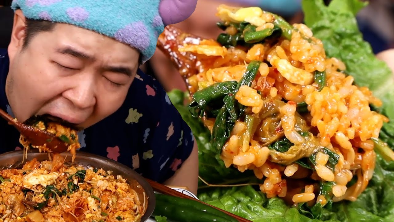 몇 입 무니 없네 고추장 비빔밥 먹방