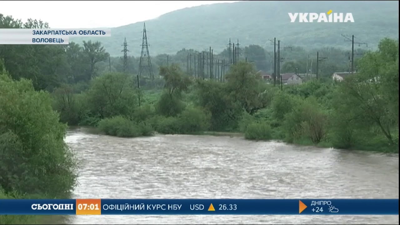 Через повінь у Воловці втопився хлопчик