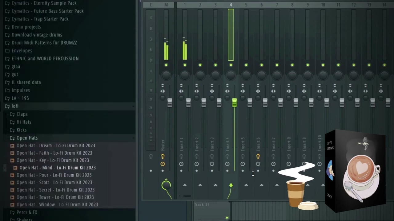 Sampley Lo-Fi Drum Kit 2023 - Demo