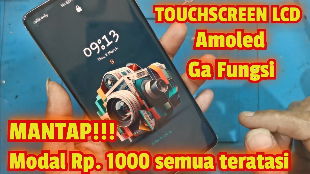 SAMSUNG S10 PLUS TOUCHSCREEN GAK FUNGSI PART 2