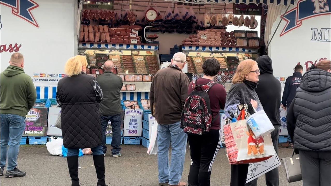 British Sunday Market - UK 🇬🇧/ Wellesbourne airfield market / UK Mom