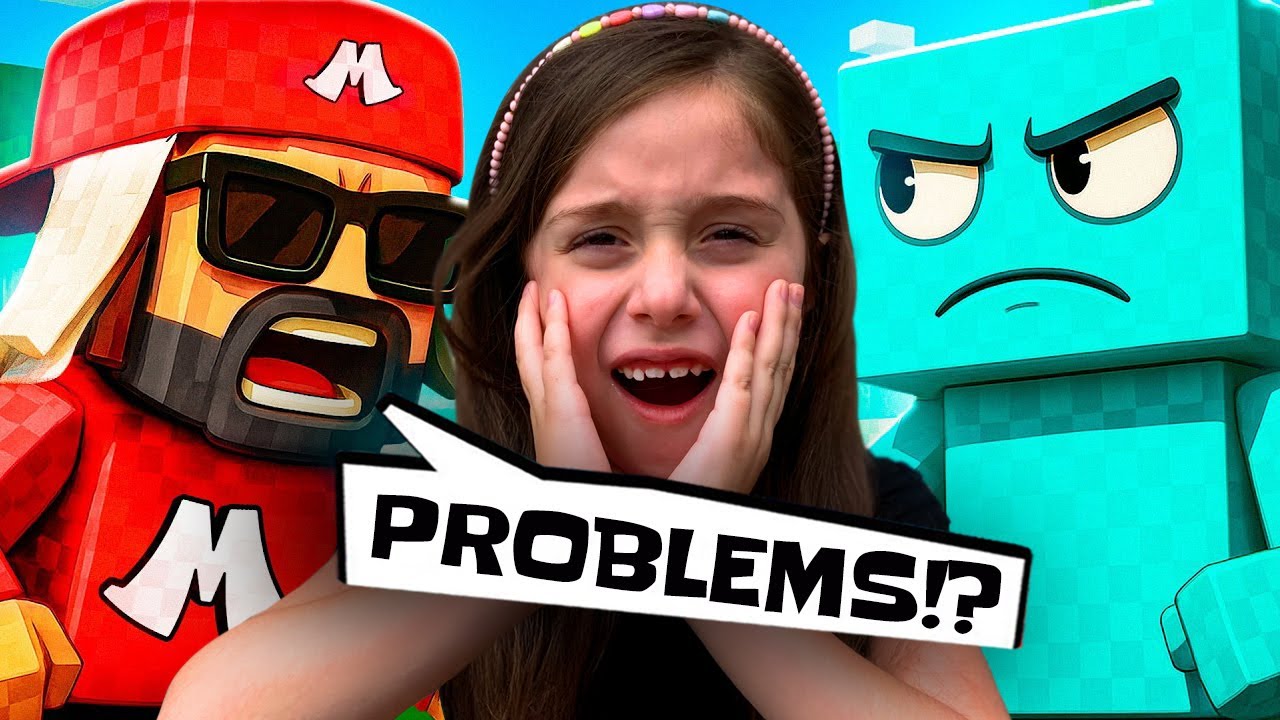 Problems Vs. Mussa - Batalha de Rima (Versão Minecraft) - ANAM3RY REACT