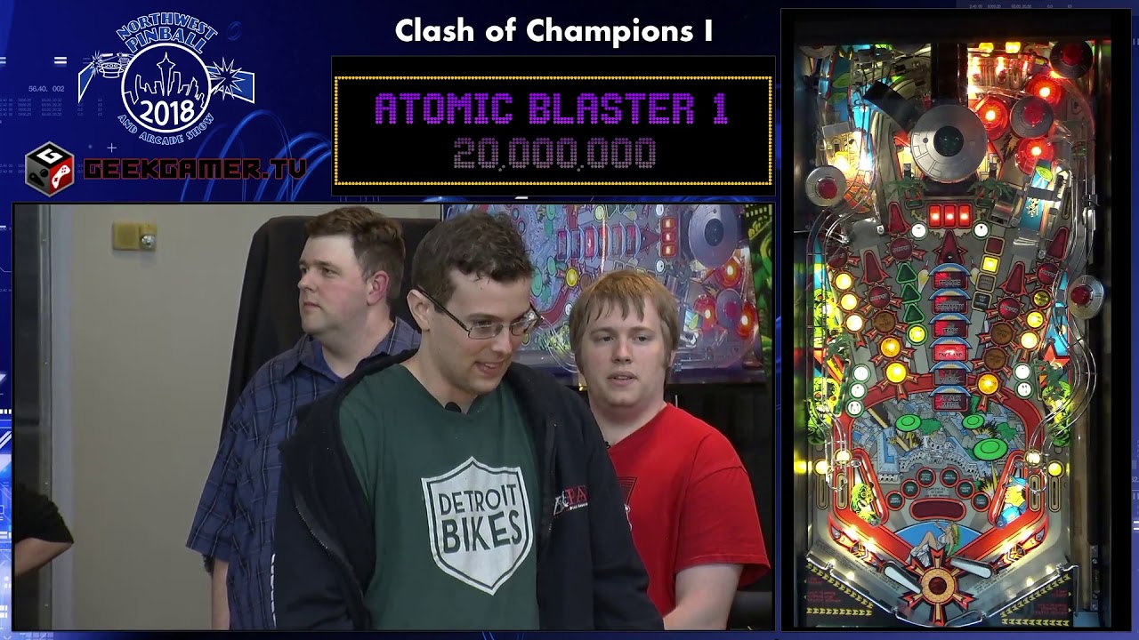 Raymond vs. Robert - Clash of Pinball Champions 2018