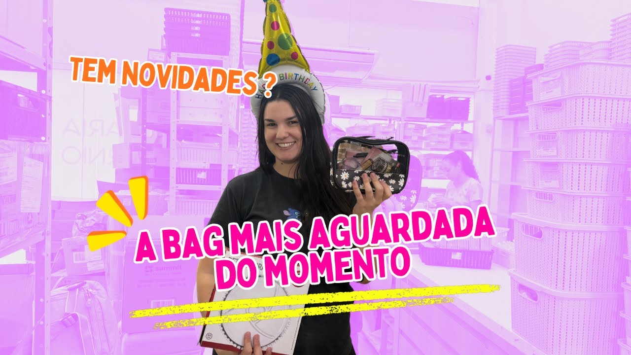 LANÇAMOS A BAG DE ANIVERSÁRIO DA GISELE 🎉🖤 16 ITENS por R$129,90?!
