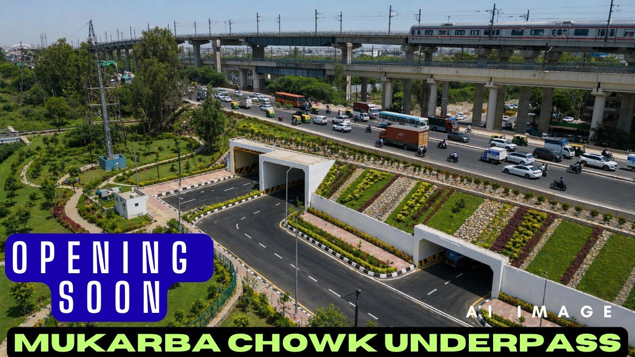 Opening Soon | New Way for Shalimar Bagh | Final Update | Mukarba Chowk Underpasses