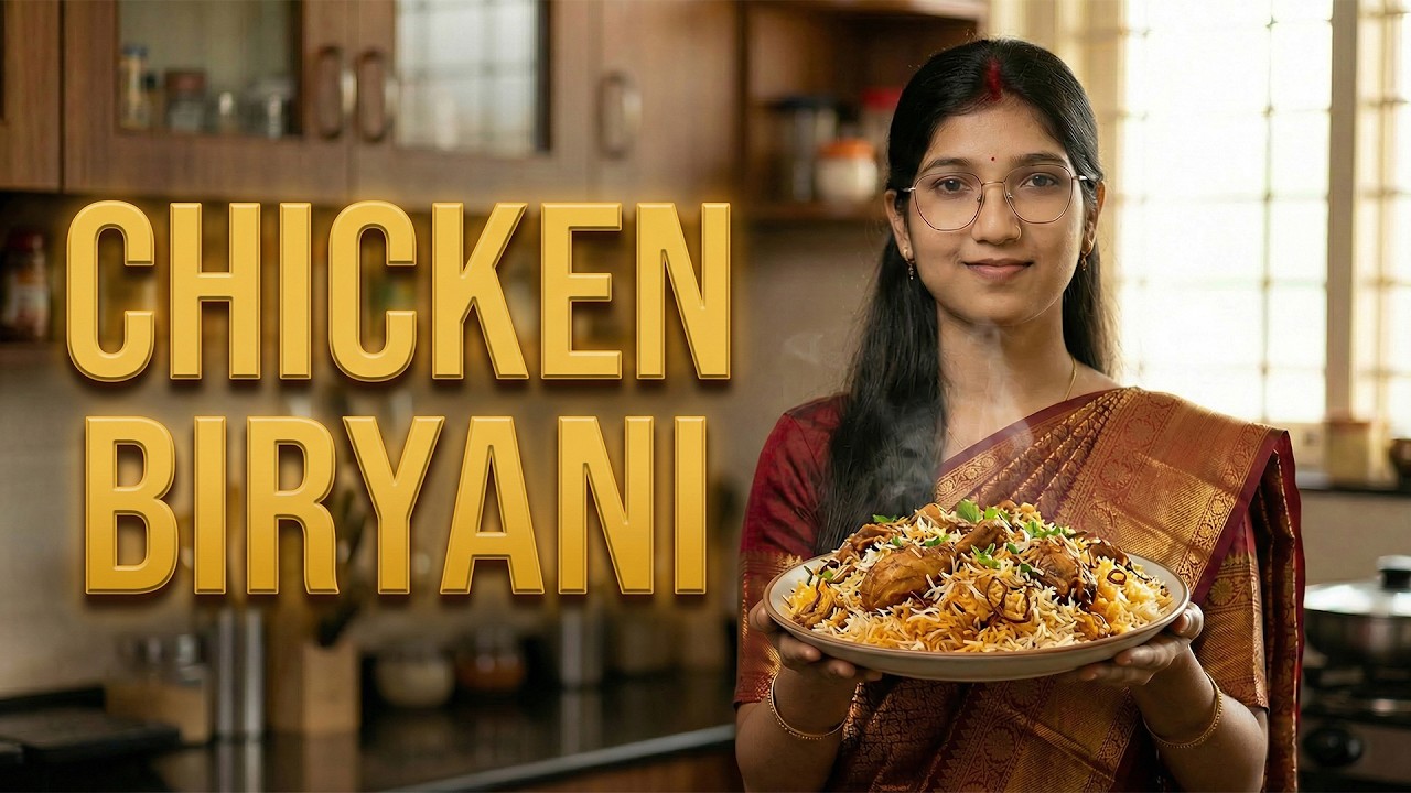 Restaurant Style Chicken Biryani at Home | Step-by-Step Recipe #chickenbiryani #odiarecipe