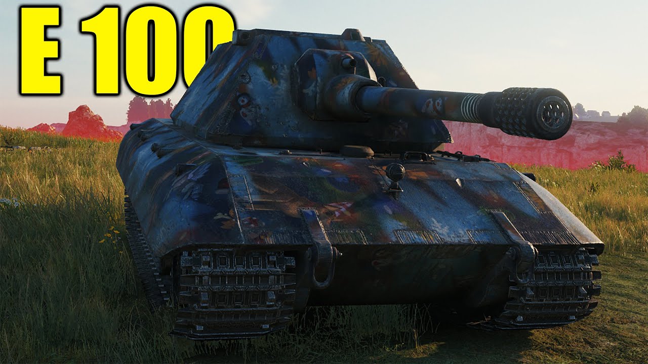E 100 :  12K Damage & 4 Kills | WoT Replay