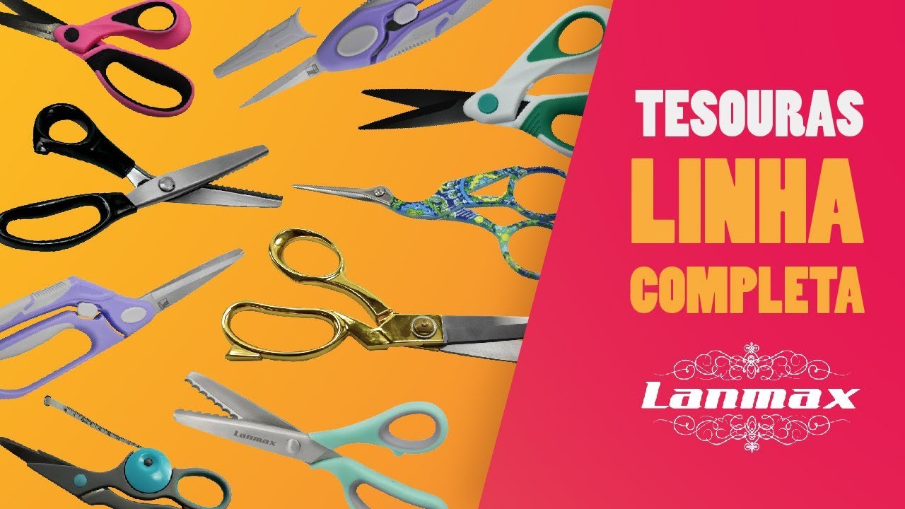 LINHA COMPLETA DE TESOURAS | LANMAX
