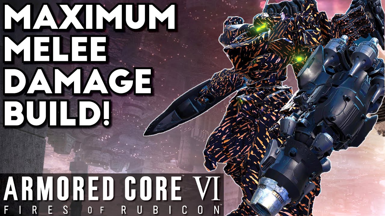 БЕЗУМНЫЙ билд AC с высоким уроном в ближнем бою | Armored Core VI