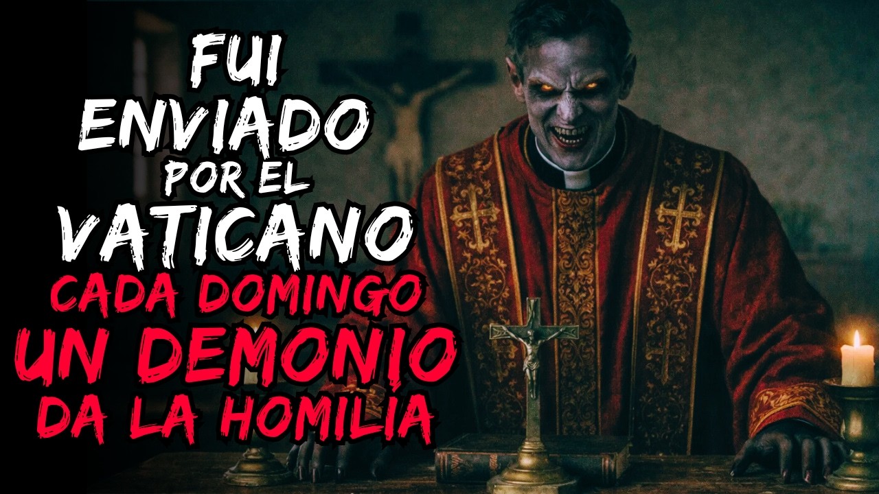 Fui enviado por el Vaticano… cada domingo un demonio da la homilía | Creepypasta Español