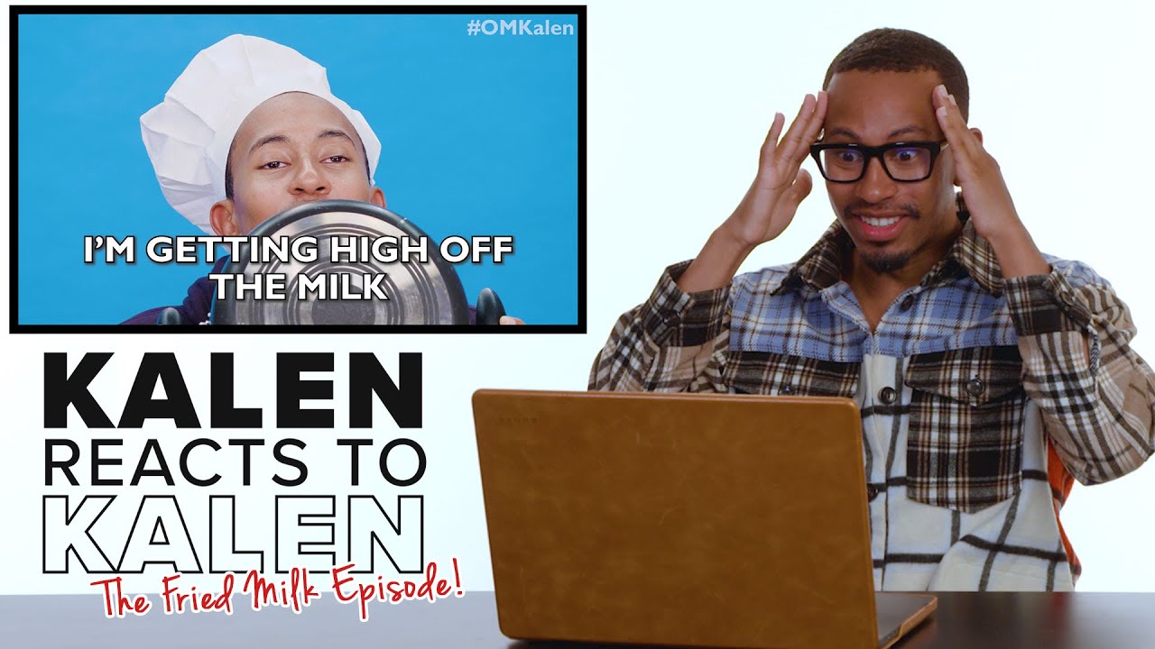 Kalen Reacts to Kalen: Making Fried Milk