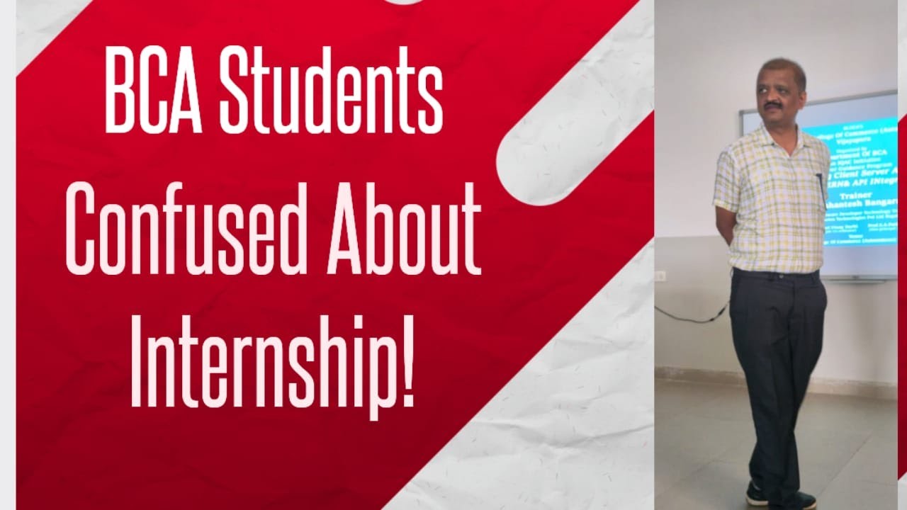 BCA Internship Guide 2026 | Best Technology & Domains for BCA Students.