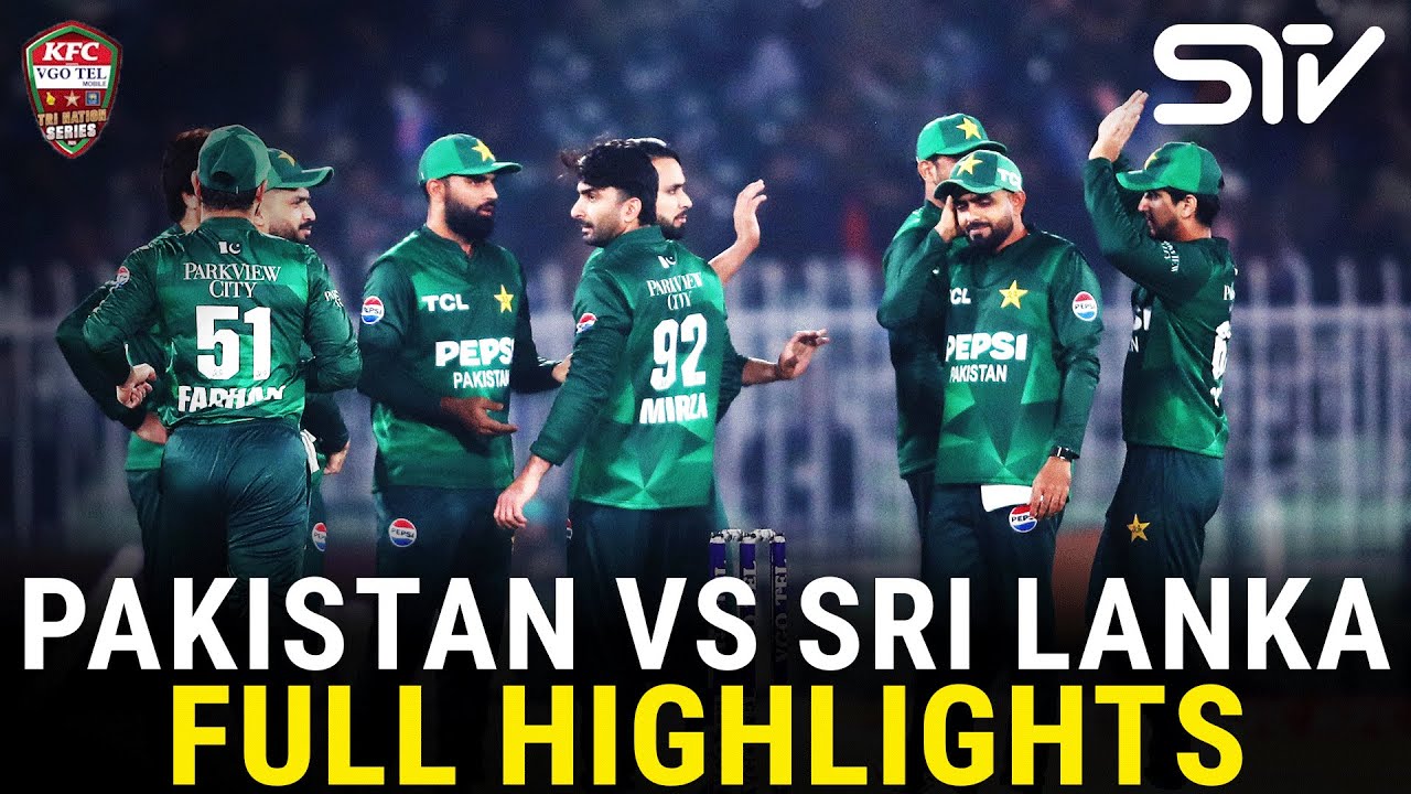 Full Highlights | Pakistan vs Sri Lanka | Match 03 | Tri Nation Series | PCB | M3W1U