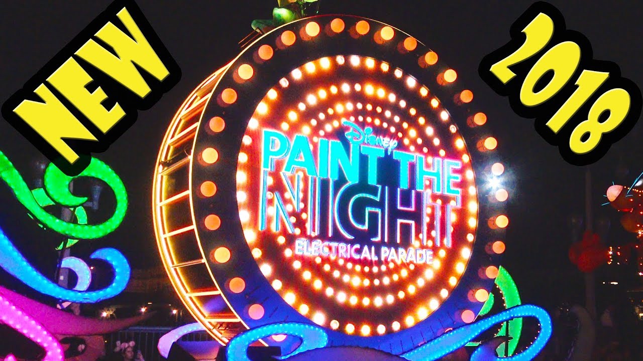 Full Paint the Night Parade Disney California Adventure