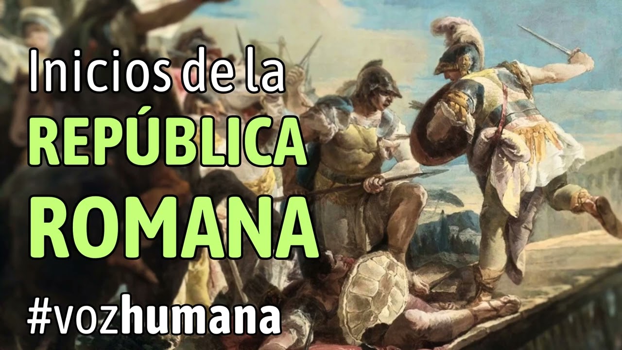REPÚBLICA ROMANA: los primeros conflictos 🐺 #vozhumana