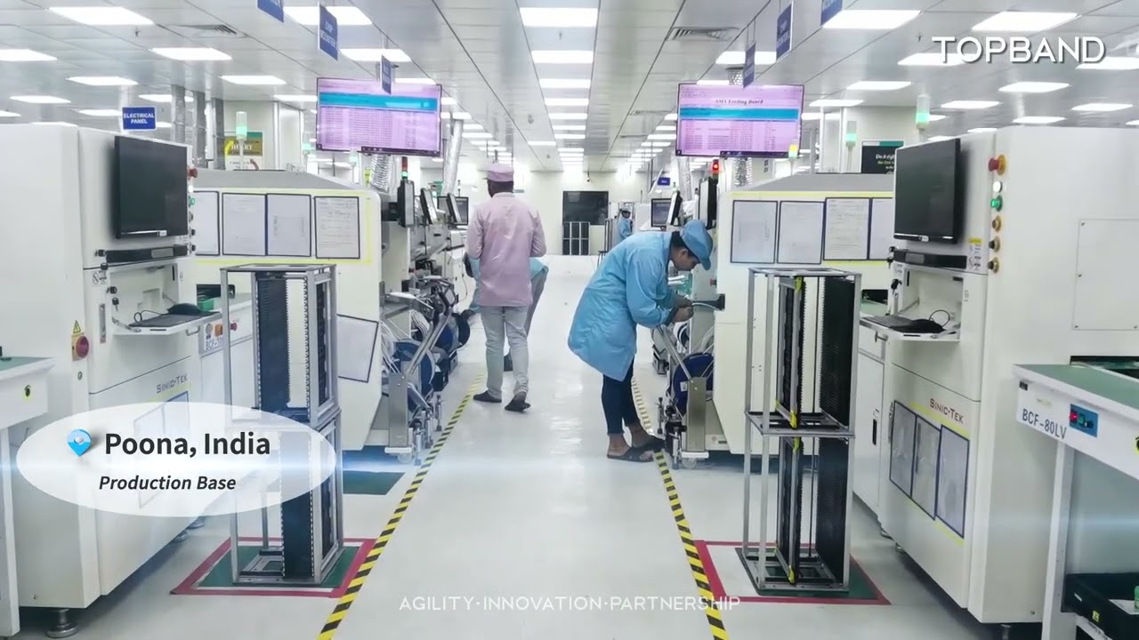 TOPBAND GLOBAL PRODUCTION BASES/R&D CENTERS