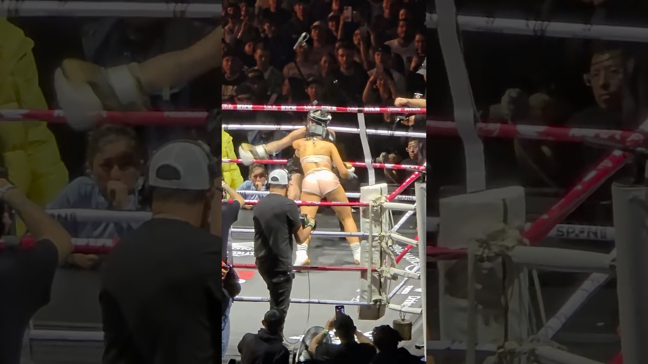 Nadie se dio cuenta de esto en la pelea de Karely Ruiz&hellip; #karelyruiz #karinagarcia