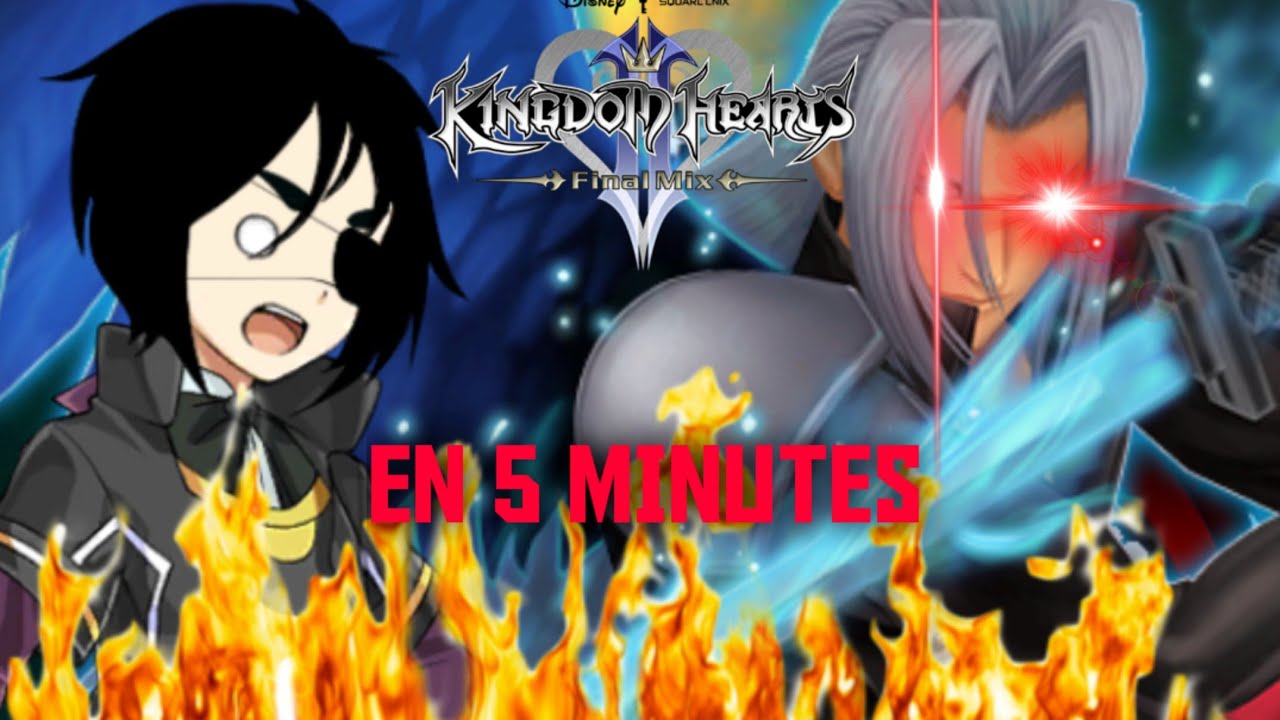 SORA VS SEPHIROTH ( KINGDOM HEARTS 2 ) - DEANREN WIN IN 5 MINUTES