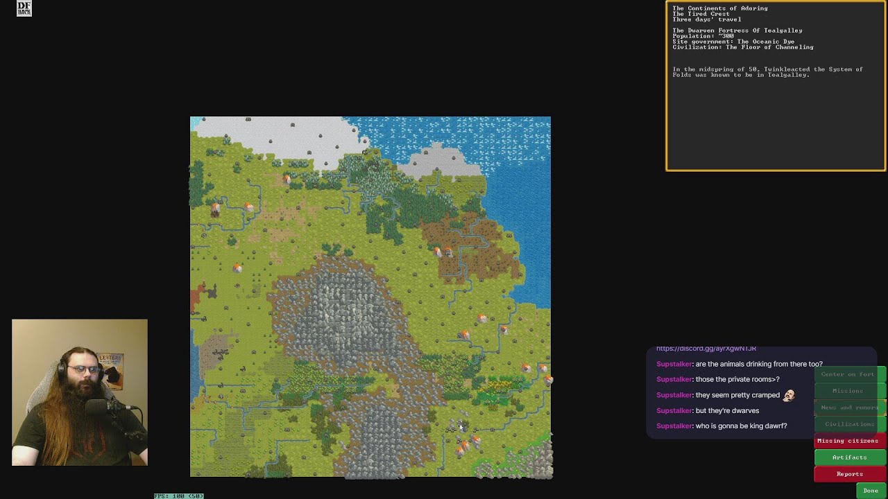 VOD: 2025-03-30 (Old School RuneScape & Dwarf Fortress)