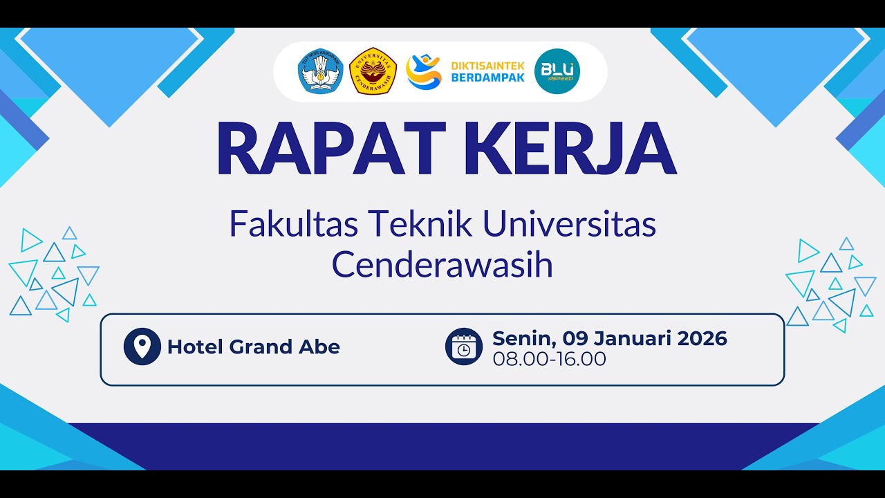 RAKER (RAPAT KERJA) FAKULTAS TEKNIK UNIVERSITAS CENDERAWASIH TAHUN 2026