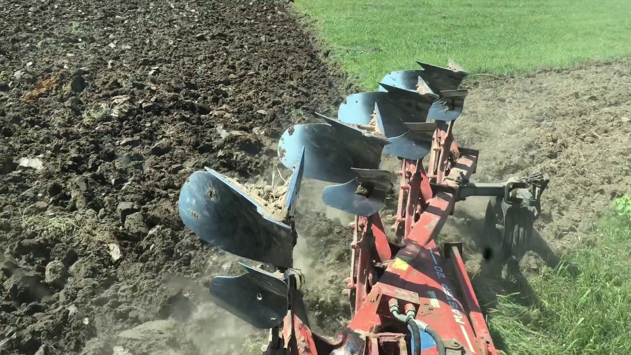 Plowing-CASE IH 7220+HUARD & JOHN DEERE 6910+KUHN MULTIMASTER