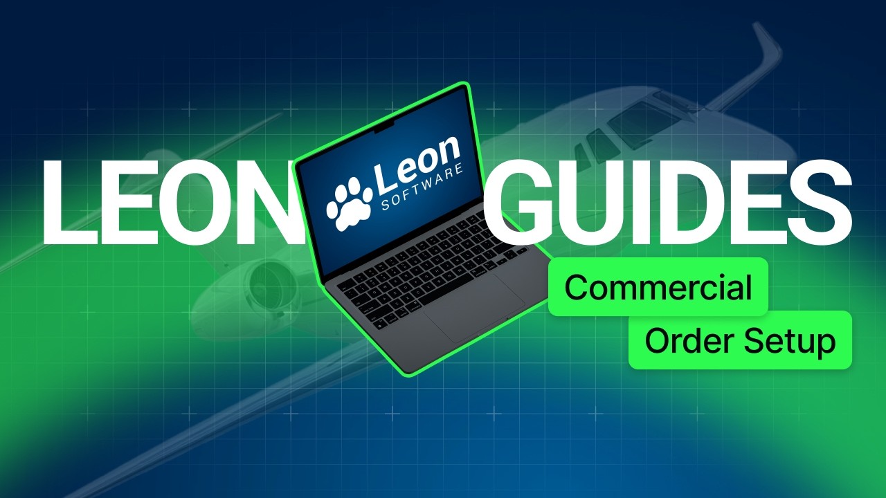 Commercial Order Setup