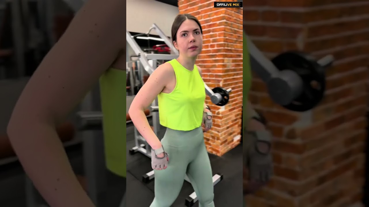 At the gym, I train my body and my willpower as well.