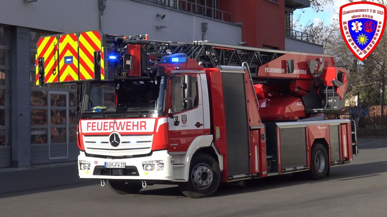 🚒 neue DLA(K) 23/12 Feuerwehr Sömmerda