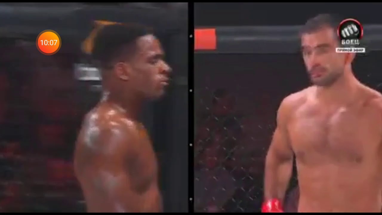 Андрей Корешков vs. Лоренц Ларкин. Полный бой  Bellator 229