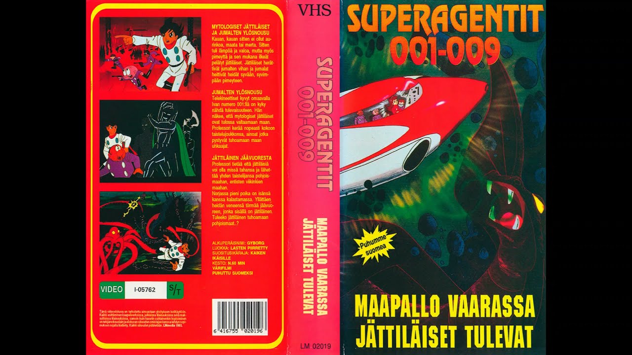 Superagentit 001-009 tunnari