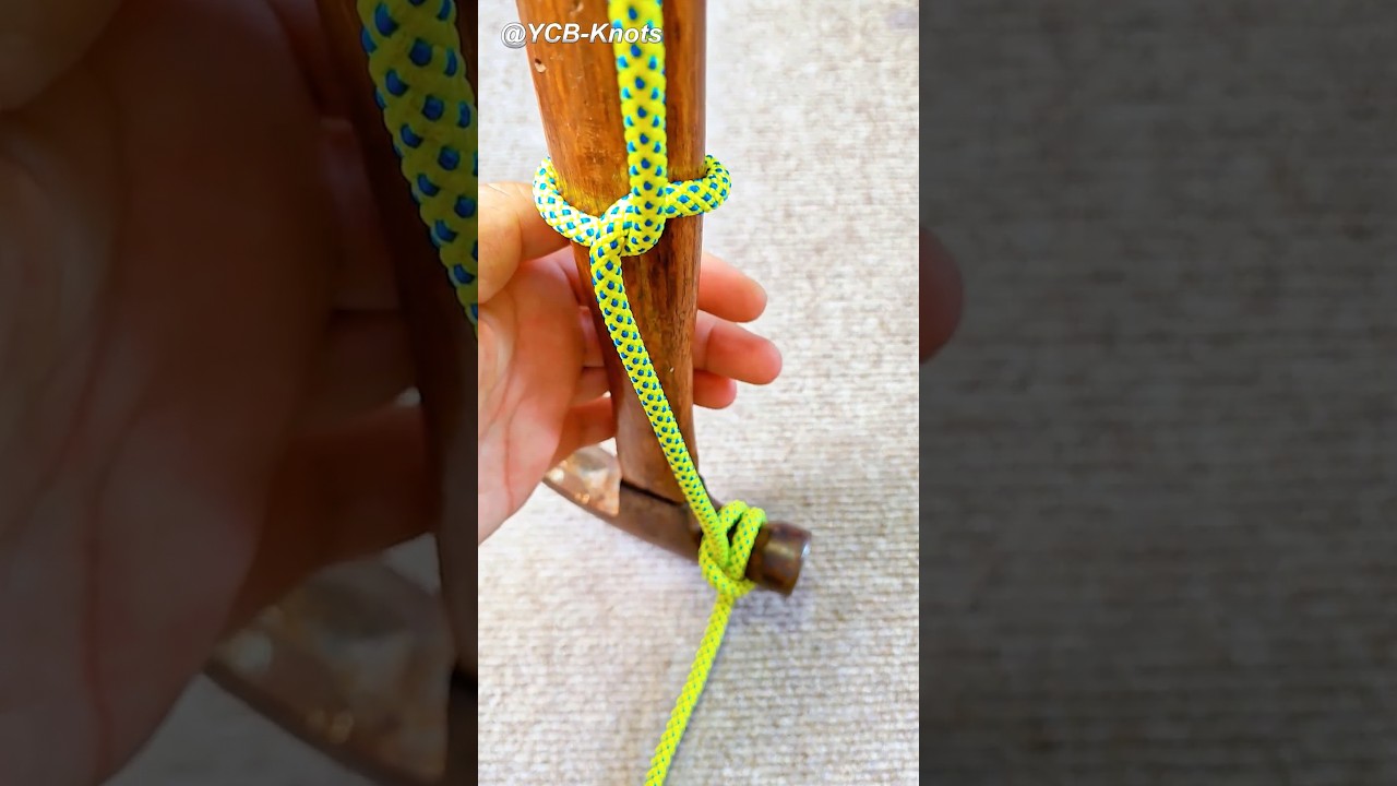 YCB-Knots #376，Rope suspension knot.#diy #viral #shorts#绳结#knots