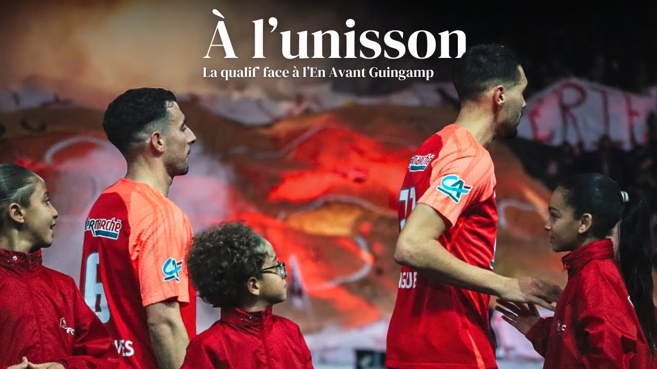 𝐀̀ 𝐥'𝐮𝐧𝐢𝐬𝐬𝐨𝐧 I La qualification face à l'En Avant Guingamp