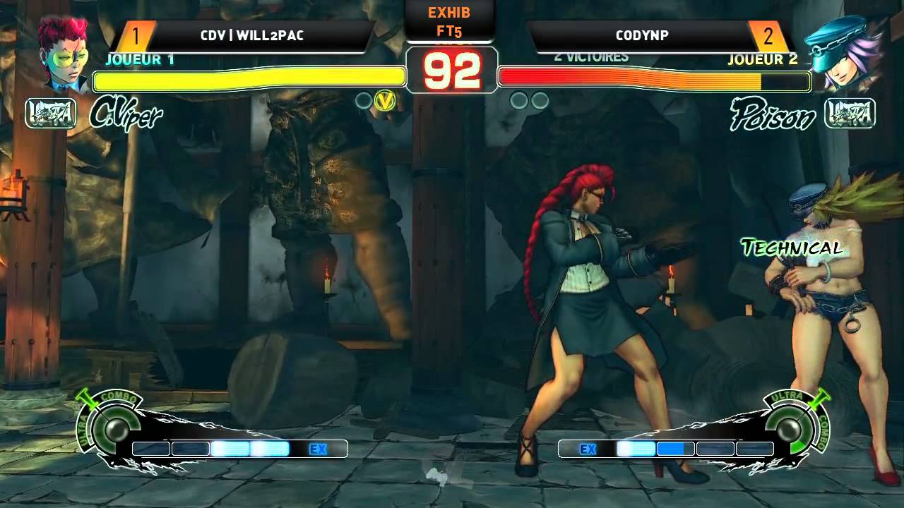[USF4] CDV | Will2Pac (Viper) vs CodyNp (Poison)