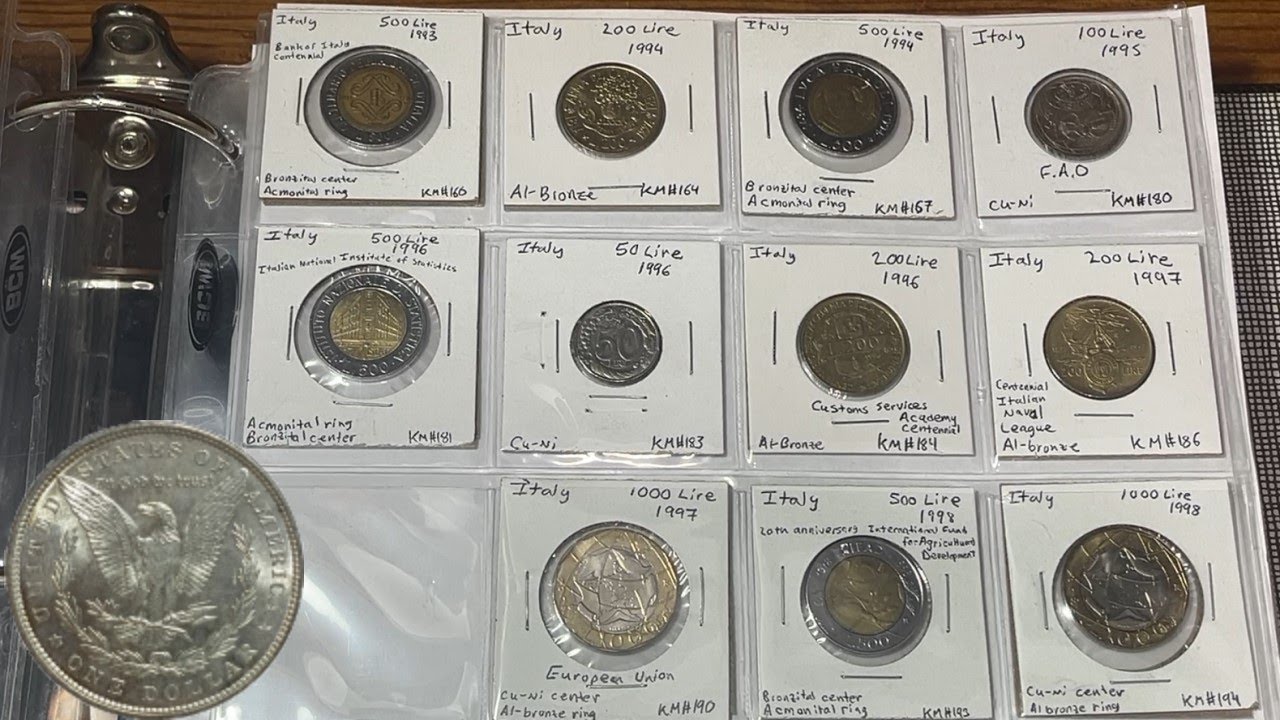 Complete World Coin Collection - Binder 6 - Iran to Kiribati - Non-Precious Metal - January 2024