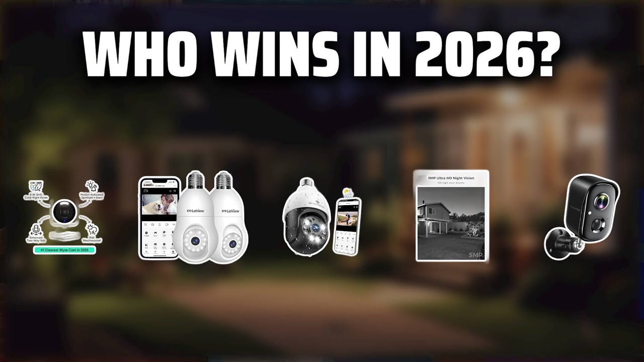 The Top 5 Best Outdoor Bulb Camera in 2026 - Must Watch Before Buying!