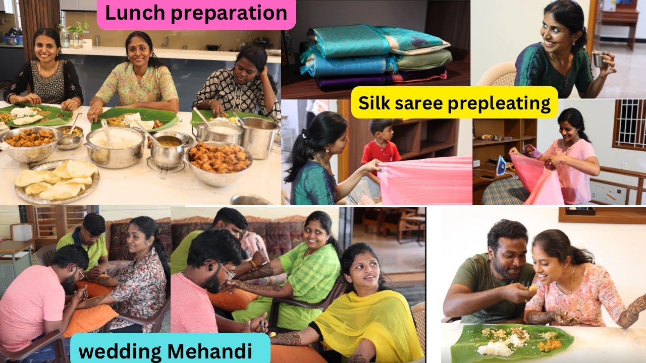 தம்பி கல்யாணத்துக்கு முதல் நாள் சொந்தங்களுடன்/ song by vennila / How we did preparation and packing