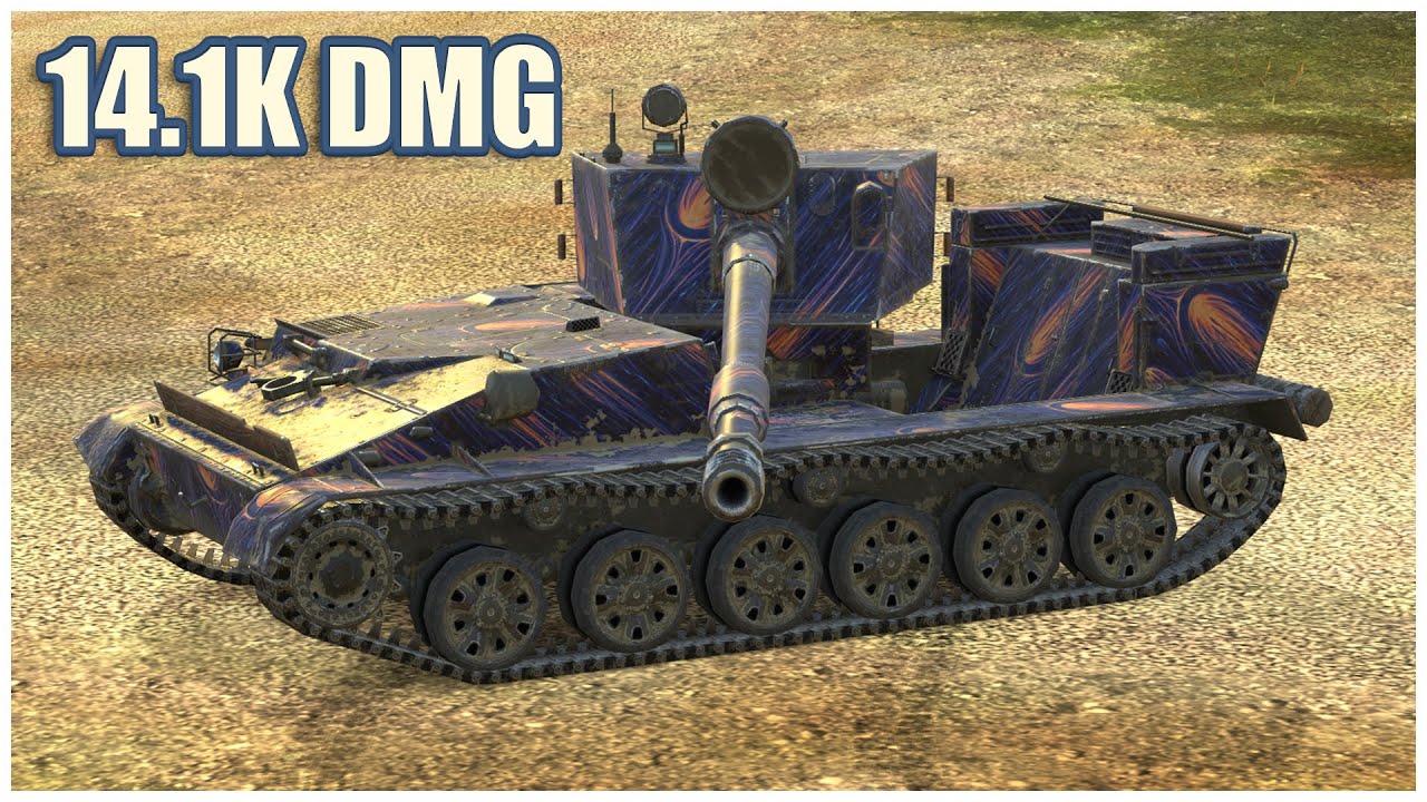 СУ-130ПМ • 14.1К УРОНА 10 ФРАГОВ • Режим Возрождение WoT Blitz