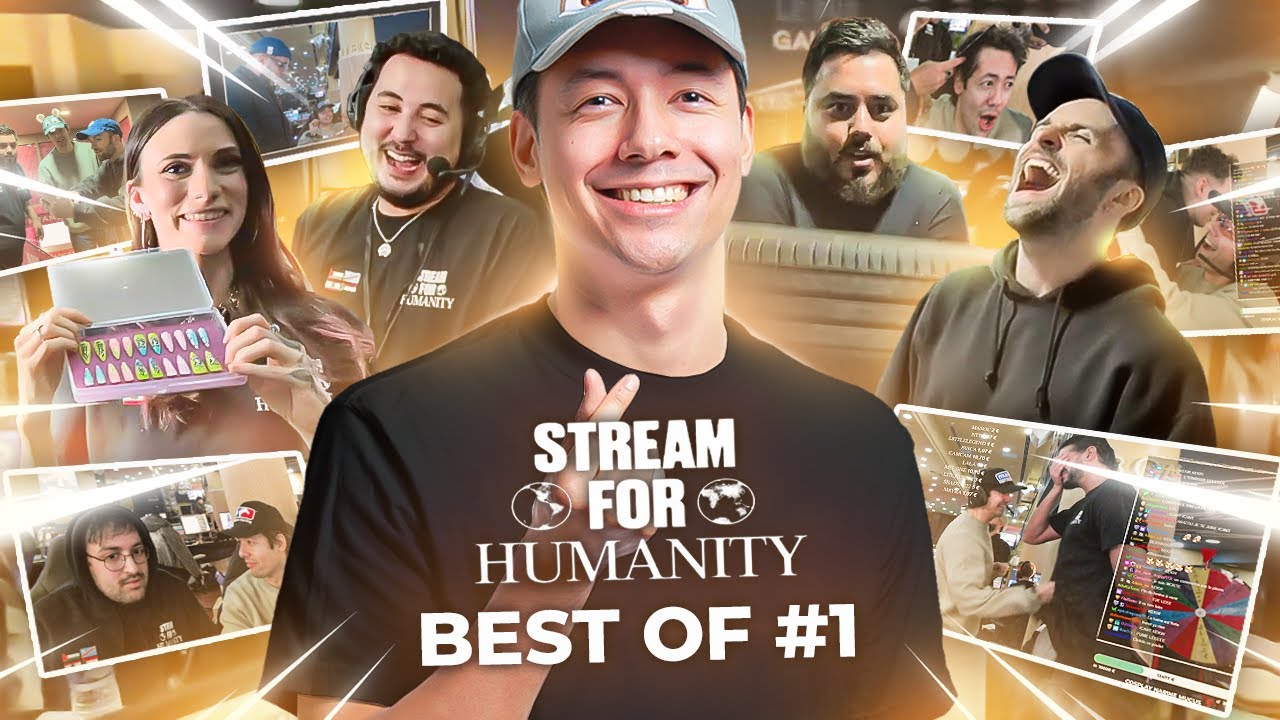 UN WEEK END DE FOLIE !! 🤩 BEST OF STREAM FOR HUMANITY JOUR 1