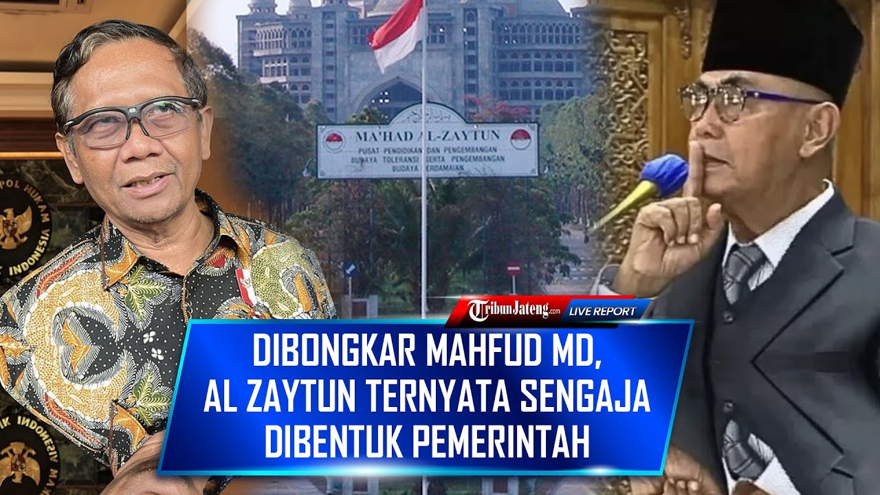 🔴 Sejarah Dibongkar Habis Mahfud MD, Al Zaytun & Panji Gumilang Ternyata Sengaja Dibentuk Pemerintah