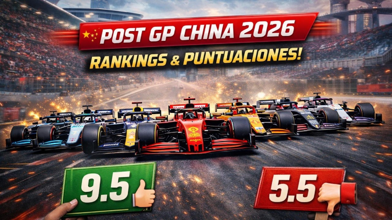 Post GP China F1 2026, Puntajes, Comparaciones entre compañeros de equipo y análisis de equipos