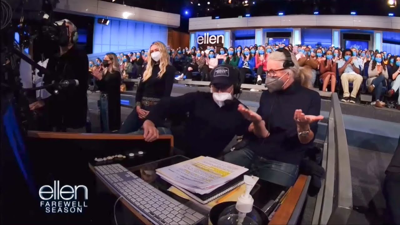 Average Andy fell down in the middle of Ellen&rsquo;s birthday monologue