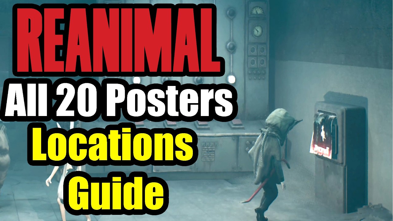 REANIMAL - All 20 Concept Art Poster Locations / Guide
