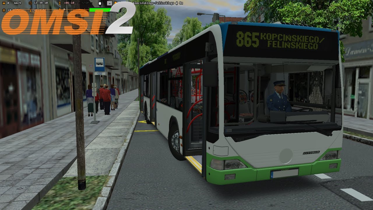 Omsi 2 - Ficjyny Szczecin - Line 865 - Add-on Citybus 0530