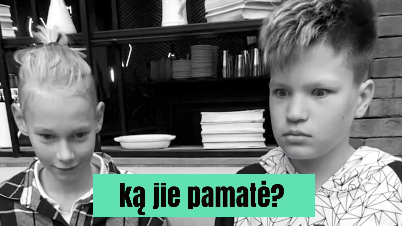 IŠŠŪKIS. PAKLIUVOME Į RESTORANO VIRTUVĘ. KĄ PAMATĖ ROKAS IR GABRIELIUS?