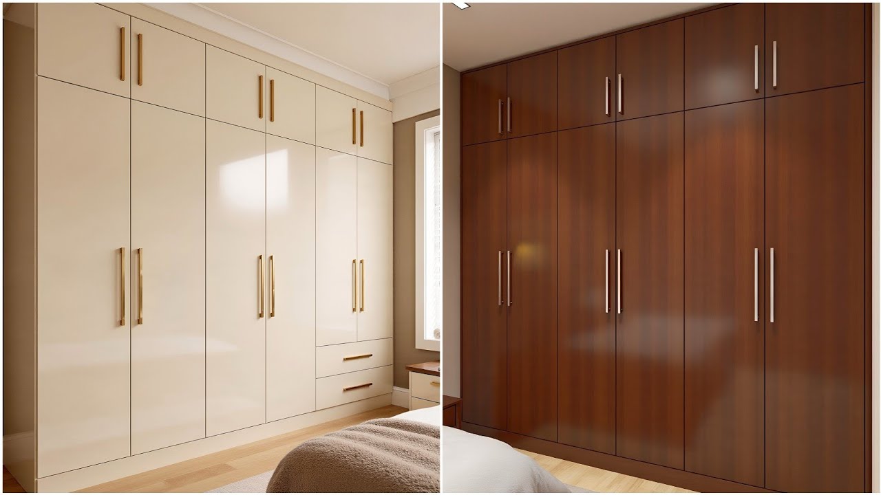 100 последних современных дизайнов гардеробов 2026 года: трендовые шкафы для спальни, раздвижные ...