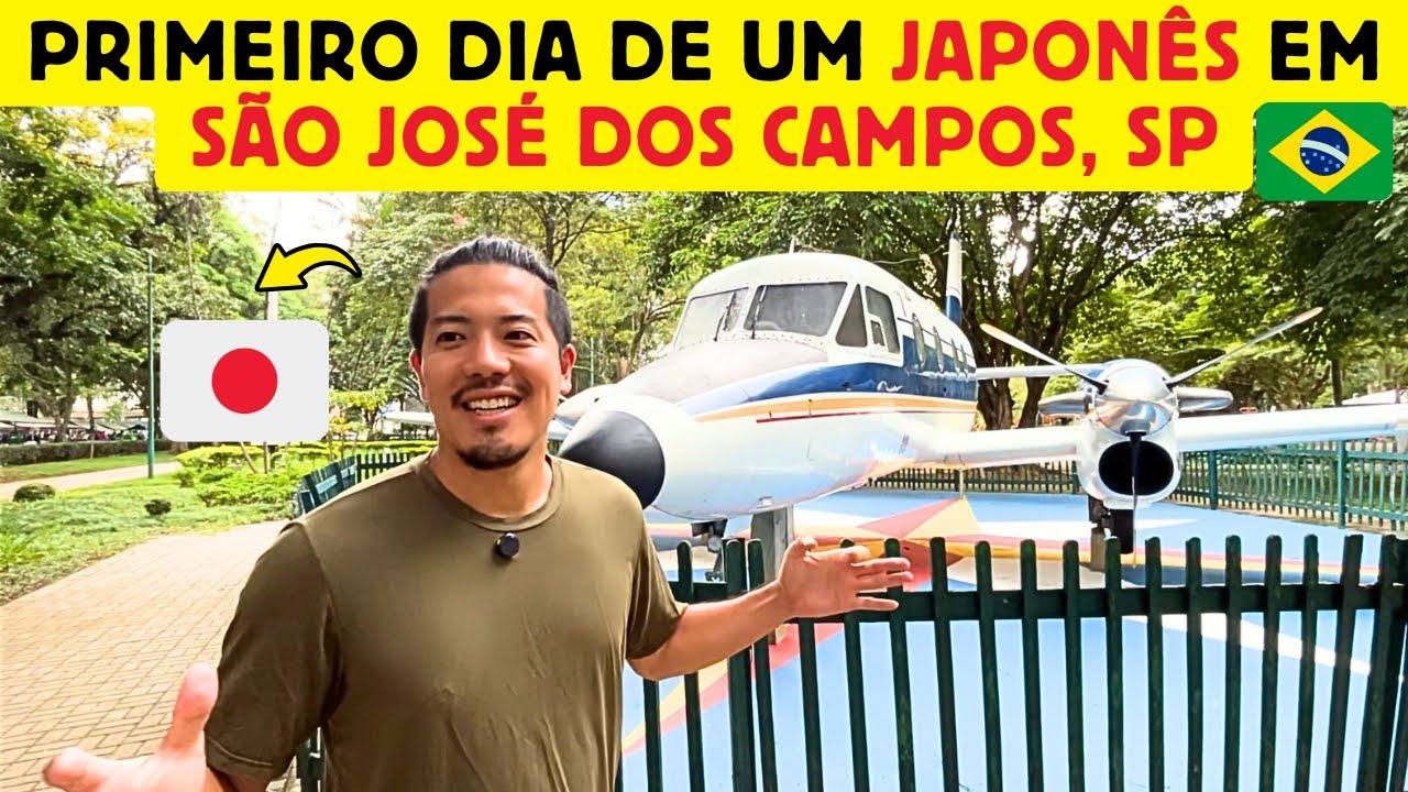 Primeiro dia de um japonês em São José dos Campos, SP.