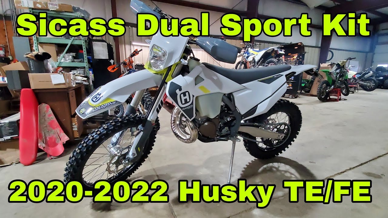 How to install Sicass Dual Sport Lighting Kit on a 2022 Husqvarna TE300